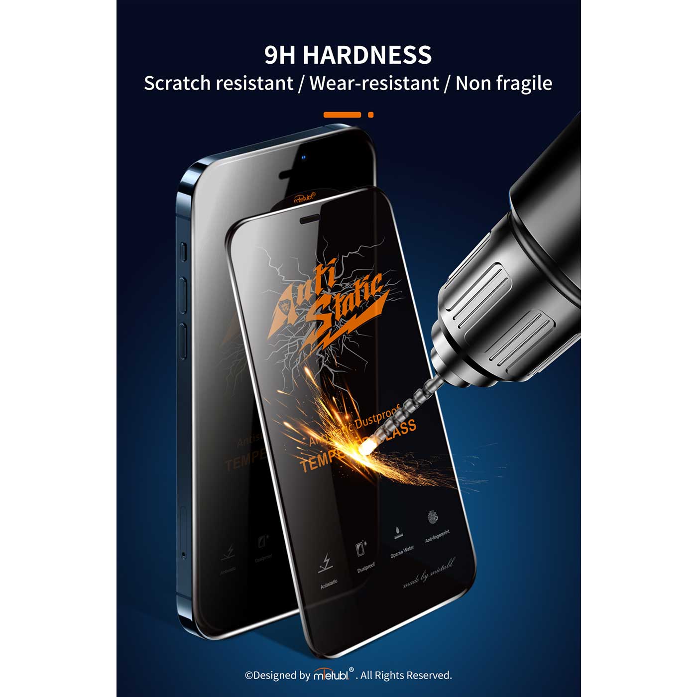 محافظ صفحه نمایش آنتی استاتیک مدل Antistatic Dustproof مناسب برای گوشي موبايل سامسونگ مدل Galaxy A13