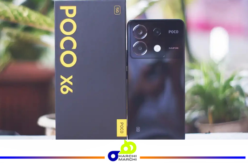 گوشی موبایل شیائومی مدل Poco X6 5G دو سیم کارت ظرفیت 256 گیگابایت و رم8 گیگابایت