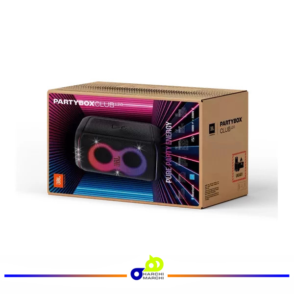 اسپیکر بلوتوثی قابل حمل جی بی ال مدل PartyBox Club 120