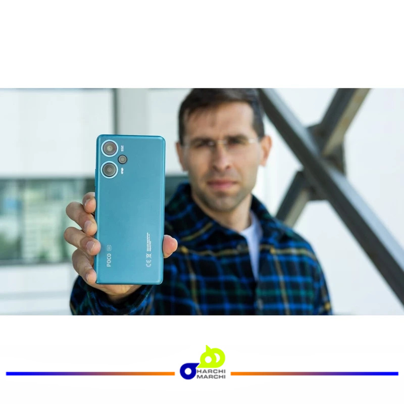 گوشی موبایل شیائومی مدل Poco F5 5G دو سیم کارت ظرفیت 256 گیگابایت و رم 12 گیگابایت - گلوبال