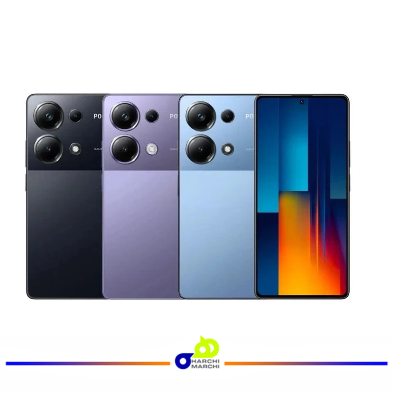گوشی موبایل شیائومی مدل Poco M6 Pro دو سیم کارت ظرفیت 256 گیگابایت و رم 8 گیگابایت