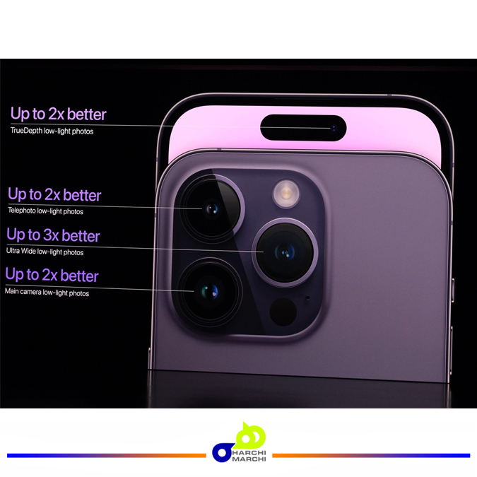 گوشی موبایل اپل مدل iphone 14 Pro Max دو سیم کارت ظرفیت 128 گیگابایت و 6 گیگابایت رم