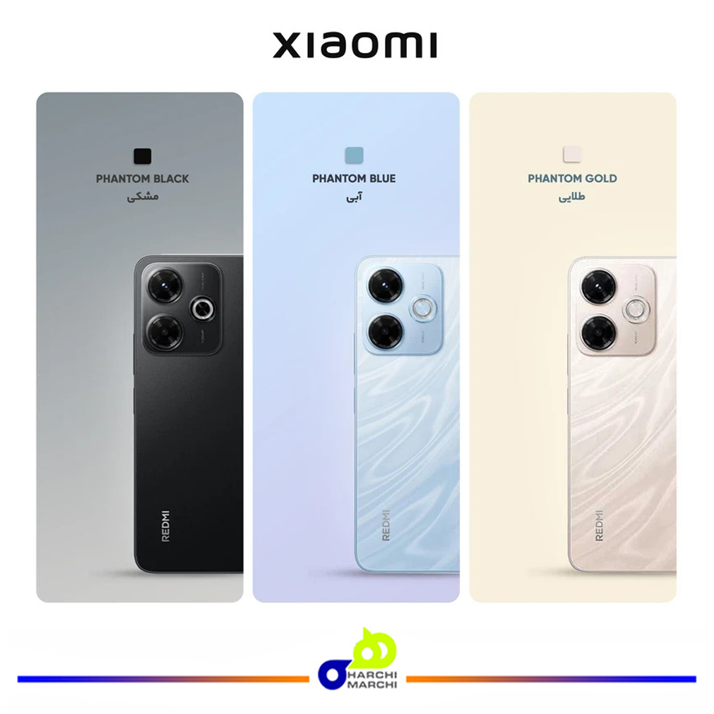 گوشی موبایل شیائومی مدل Redmi 13x دو سیم کارت ظرفیت 256 گیگابایت و رم 8 گیگابایت