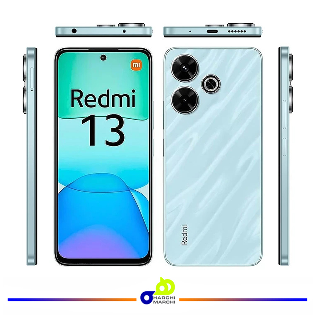 گوشی موبایل شیائومی مدل Redmi 13 دو سیم کارت ظرفیت 256 گیگابایت و رم 8 گیگابایت