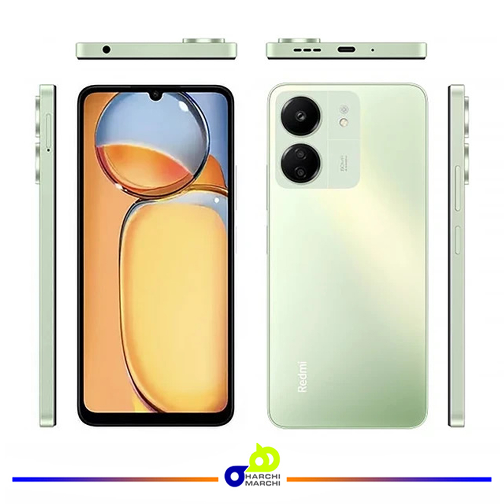 گوشی موبایل شیائومی مدل Redmi 13C دو سیم کارت ظرفیت 128 گیگابایت و رم 6 گیگابایت
