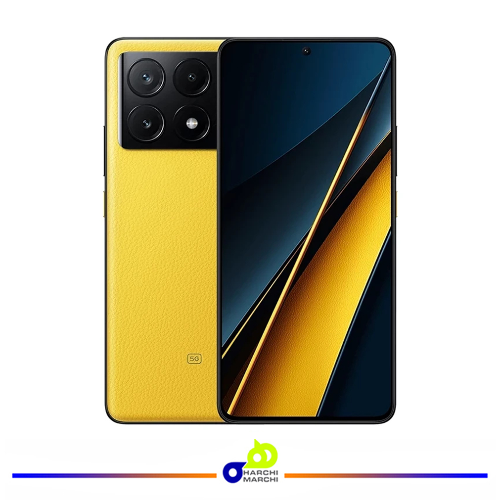 گوشی موبایل شیائومی مدل Poco X6 Pro 5G دو سیم کارت ظرفیت 512 گیگابایت و رم 12 گیگابایت