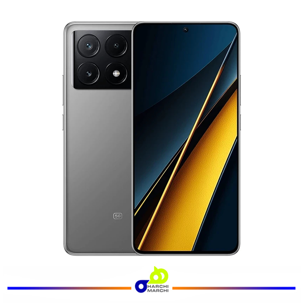 گوشی موبایل شیائومی مدل Poco X6 Pro 5G دو سیم کارت ظرفیت 512 گیگابایت و رم 12 گیگابایت