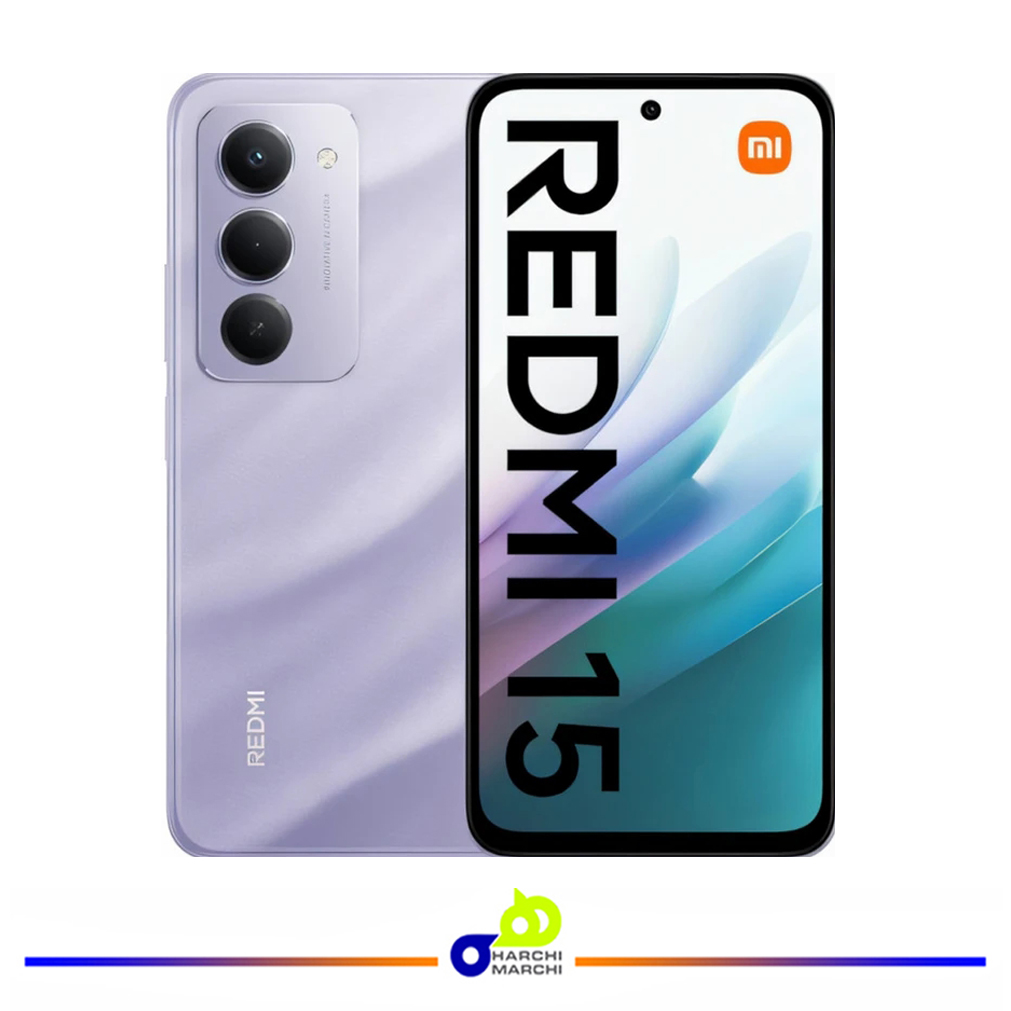 گوشی موبایل شیائومی مدل Redmi 15 4G دو سیم کارت ظرفیت 256 گیگابایت و رم 8 گیگابایت