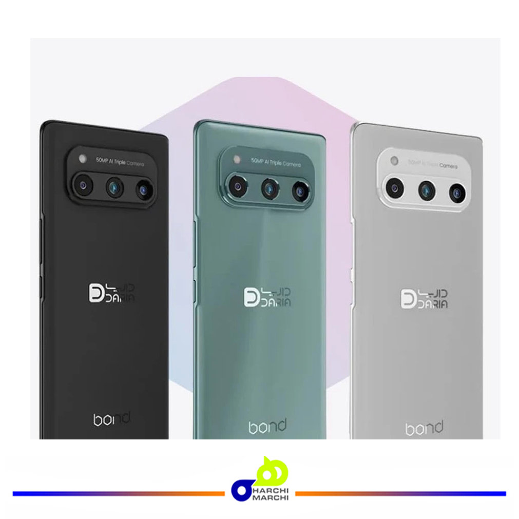 گوشی موبایل داریا مدل bond 5G دو سیم کارت ظرفیت 256 گیگابایت و رم 8 گیگابایت