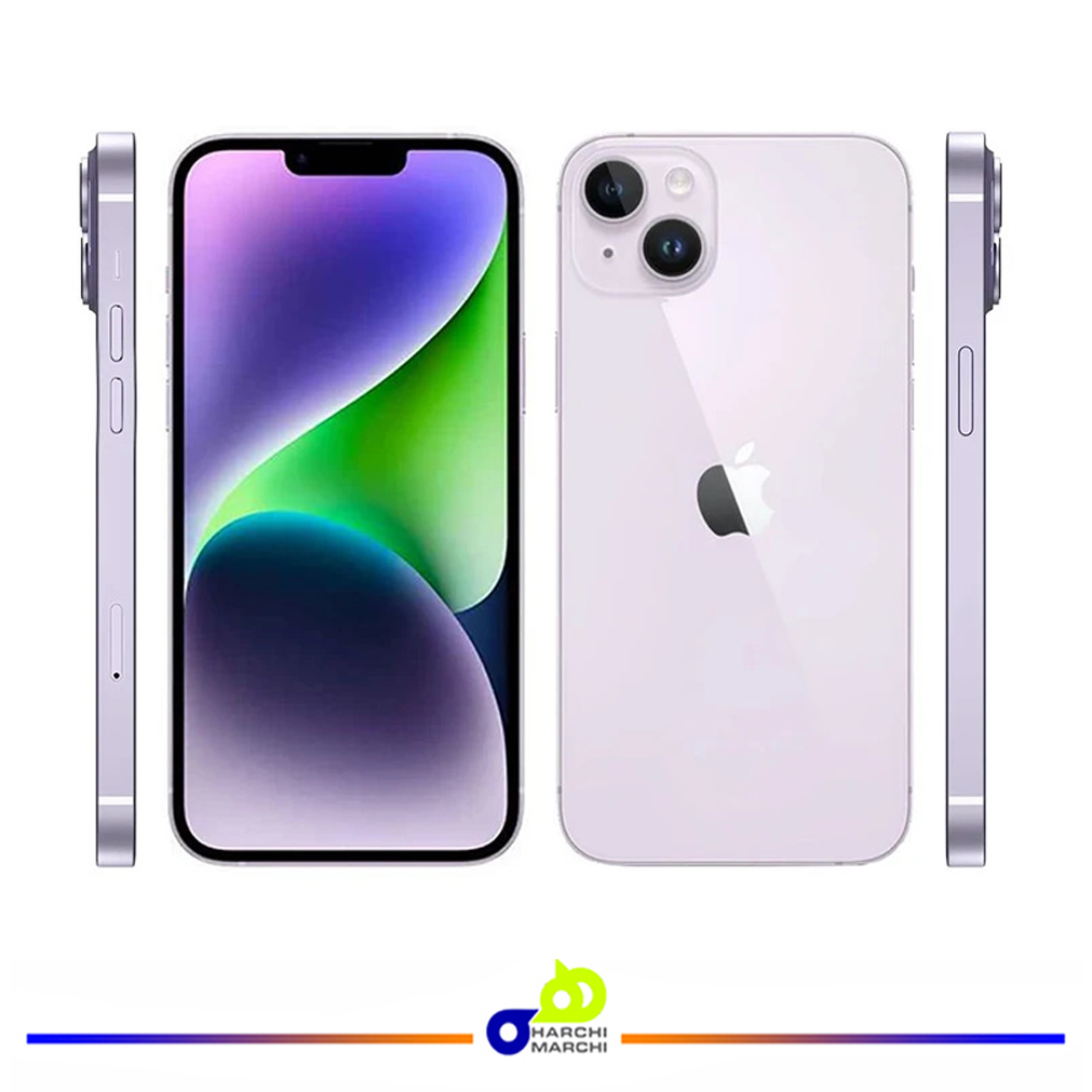 گوشی موبایل اپل مدل iPhone 14 دو سیم کارت ظرفیت 512 گیگابایت و رم 6 گیگابایت
