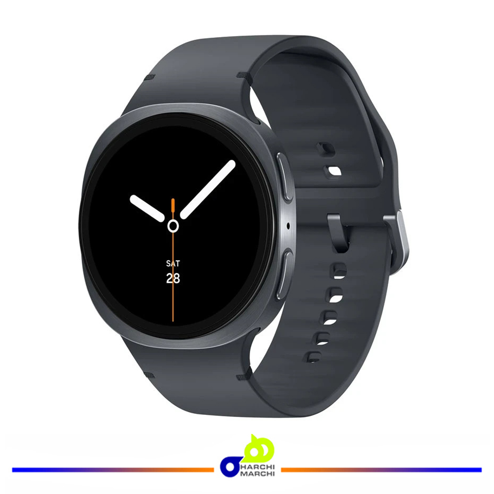 ساعت هوشمند 40 میلی‌متری سامسونگ مدل Galaxy Watch 8 با بند پلاستیکی