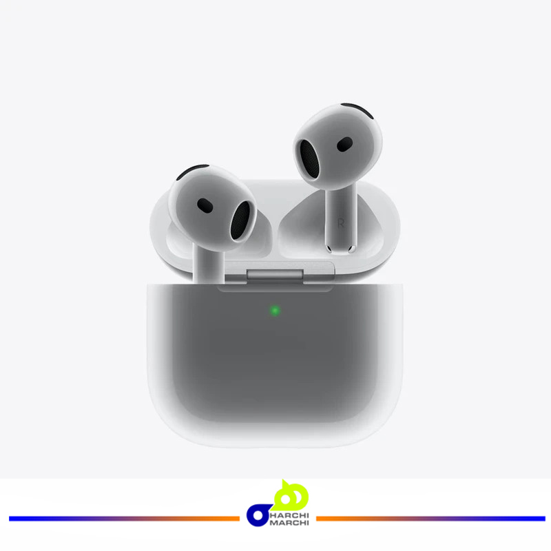 هدفون بلوتوثی اپل مدل AirPods 4 (نسخه دارای نویز کنسلینگ)