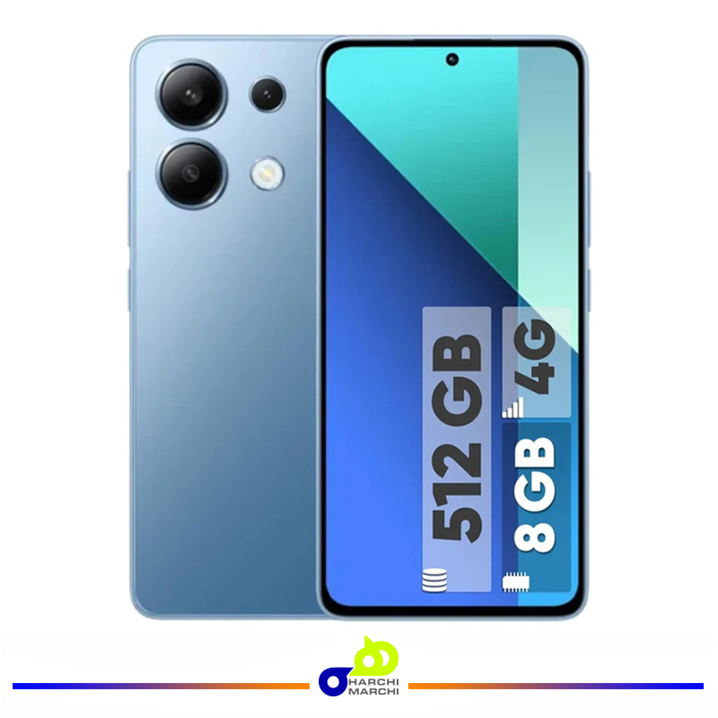 گوشی موبایل شیائومی مدل Redmi Note 13 4G دو سیم کارت ظرفیت 512 گیگابایت و رم 8 گیگابایت