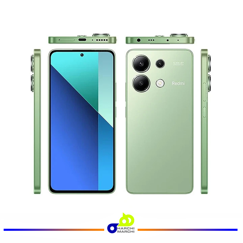 گوشی موبایل شیائومی مدل Redmi Note 13 4G دو سیم کارت ظرفیت 512 گیگابایت و رم 8 گیگابایت