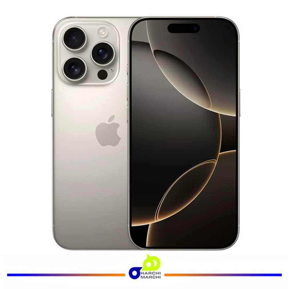 گوشی موبایل اپل مدل iPhone 16 Pro  دو سیم کارت ظرفیت 256 گیگابایت و رم 8 گیگابایت