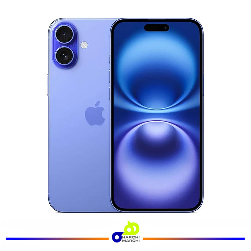 گوشی موبایل اپل مدل iPhone 16 دو سیم کارت ظرفیت 256 گیگابایت و رم 8 گیگابایت