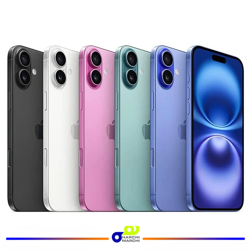 گوشی موبایل اپل مدل iPhone 16 دو سیم کارت ظرفیت 256 گیگابایت و رم 8 گیگابایت
