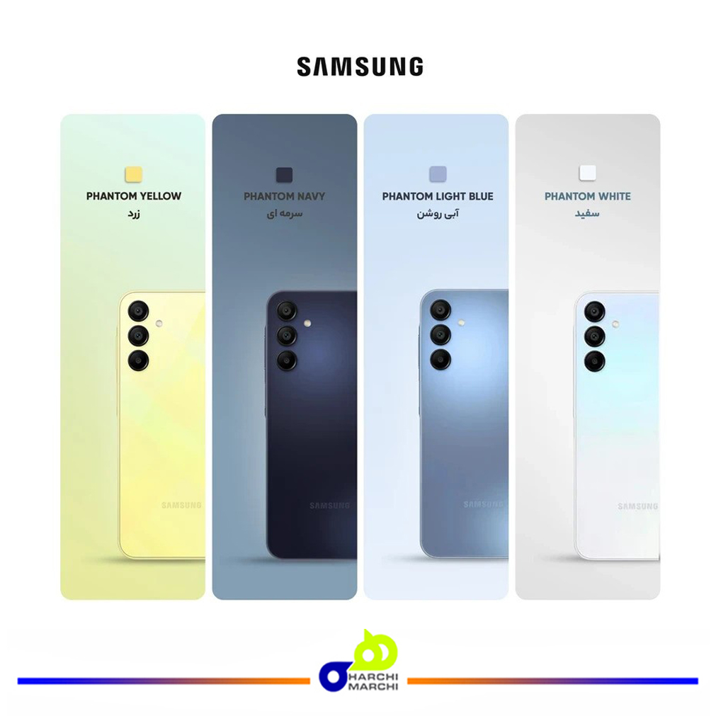 گوشی موبایل سامسونگ مدل Galaxy A15 دو سیم کارت ظرفیت 128 گیگابایت و رم 4 گیگابایت - ویتنام