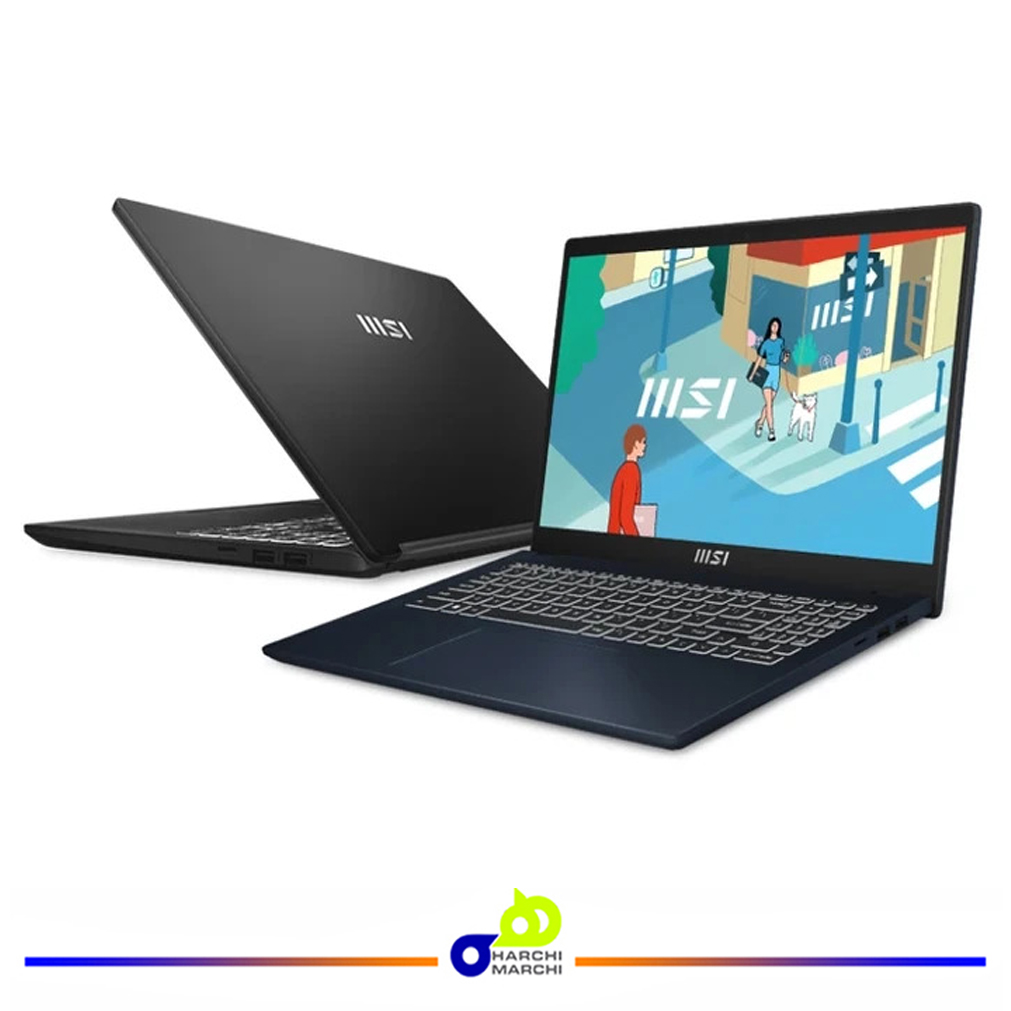 لپ تاپ 15.6 اینچی ام اس آی مدل Modern 15 B13M-i7 1355U 16GB 512SSD