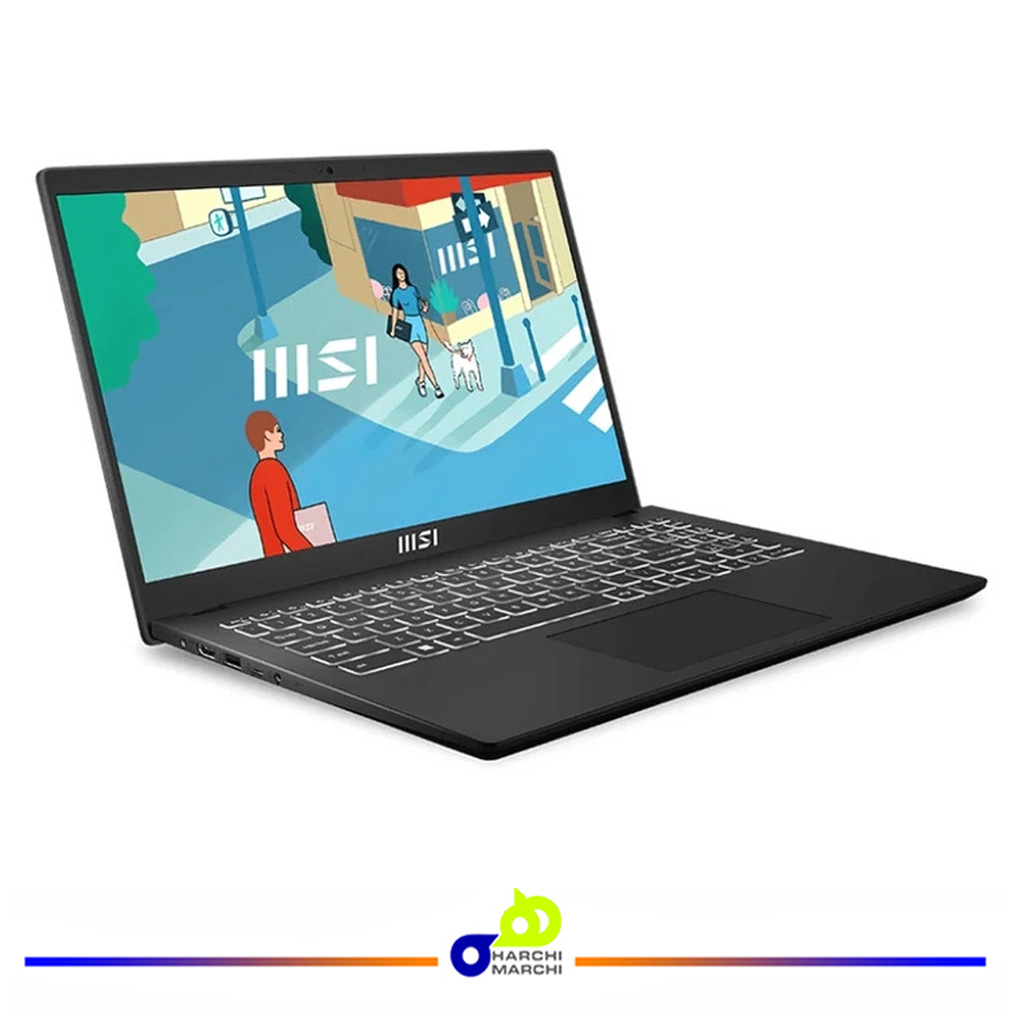 لپ تاپ 15.6 اینچی ام اس آی مدل Modern 15 B13M-i7 1355U 16GB 512SSD