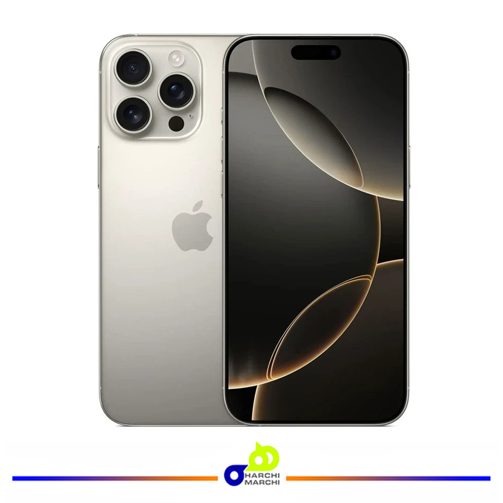 گوشی موبایل اپل مدل iPhone 16 Pro Max دو سیم کارت ظرفیت 1 ترابایت و رم 8 گیگابایت