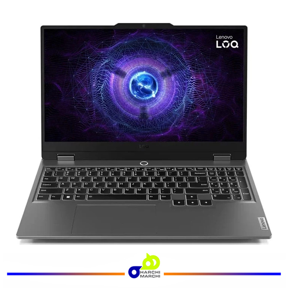 لپ تاپ لنوو مدل LOQ 15IAX9  با گرافیک RTX 3050 6GB، رم DDR5 با ظرفیت 12GB و حافظه SSD با ظرفیت 512GB