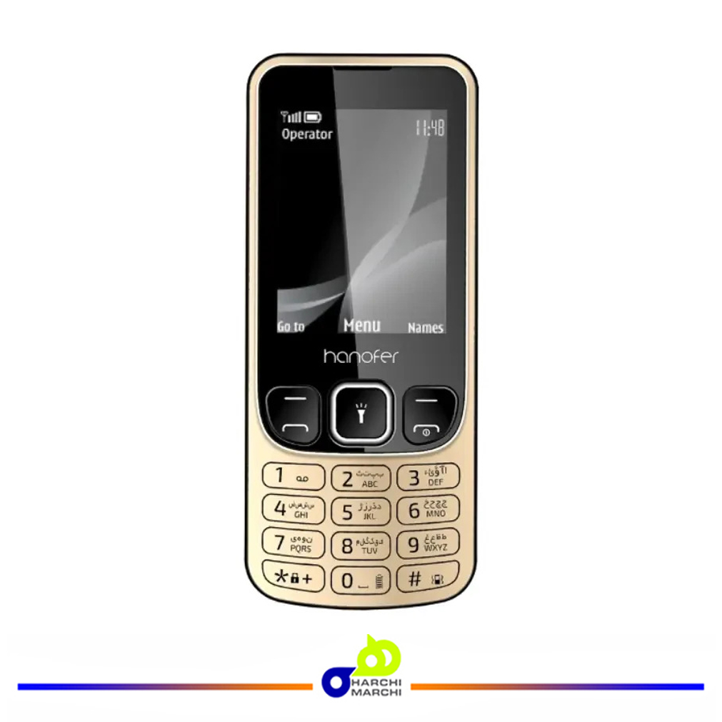 گوشی موبایل هانوفر مدل 6303 دو سیم کارت ظرفیت 32 مگابایت