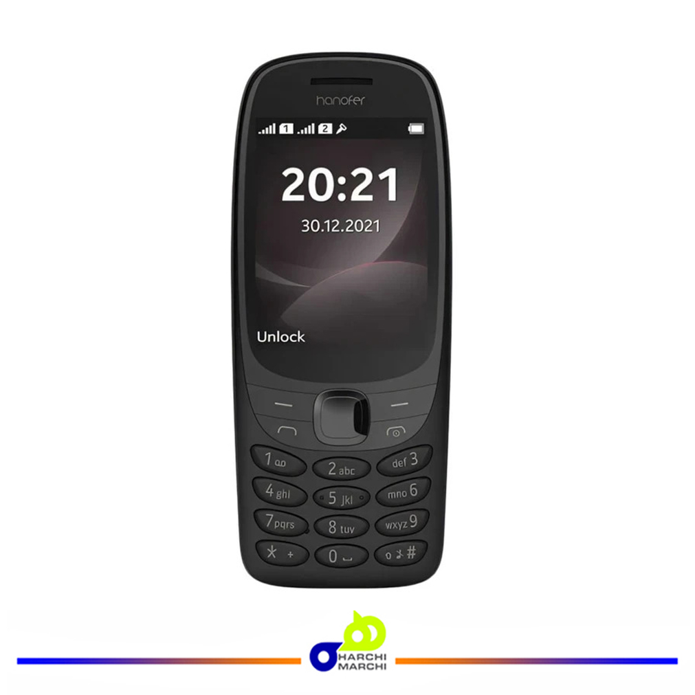 گوشی موبایل هانوفر مدل 6310 دو سیم کارت