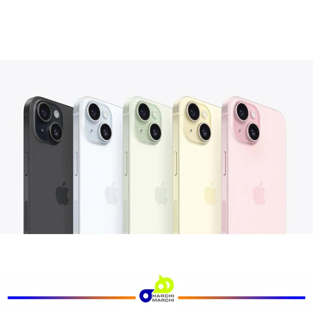 گوشی موبایل اپل مدل iPhone 15 تک سیم کارت ظرفیت 128 گیگابایت و رم 6 گیگابایت