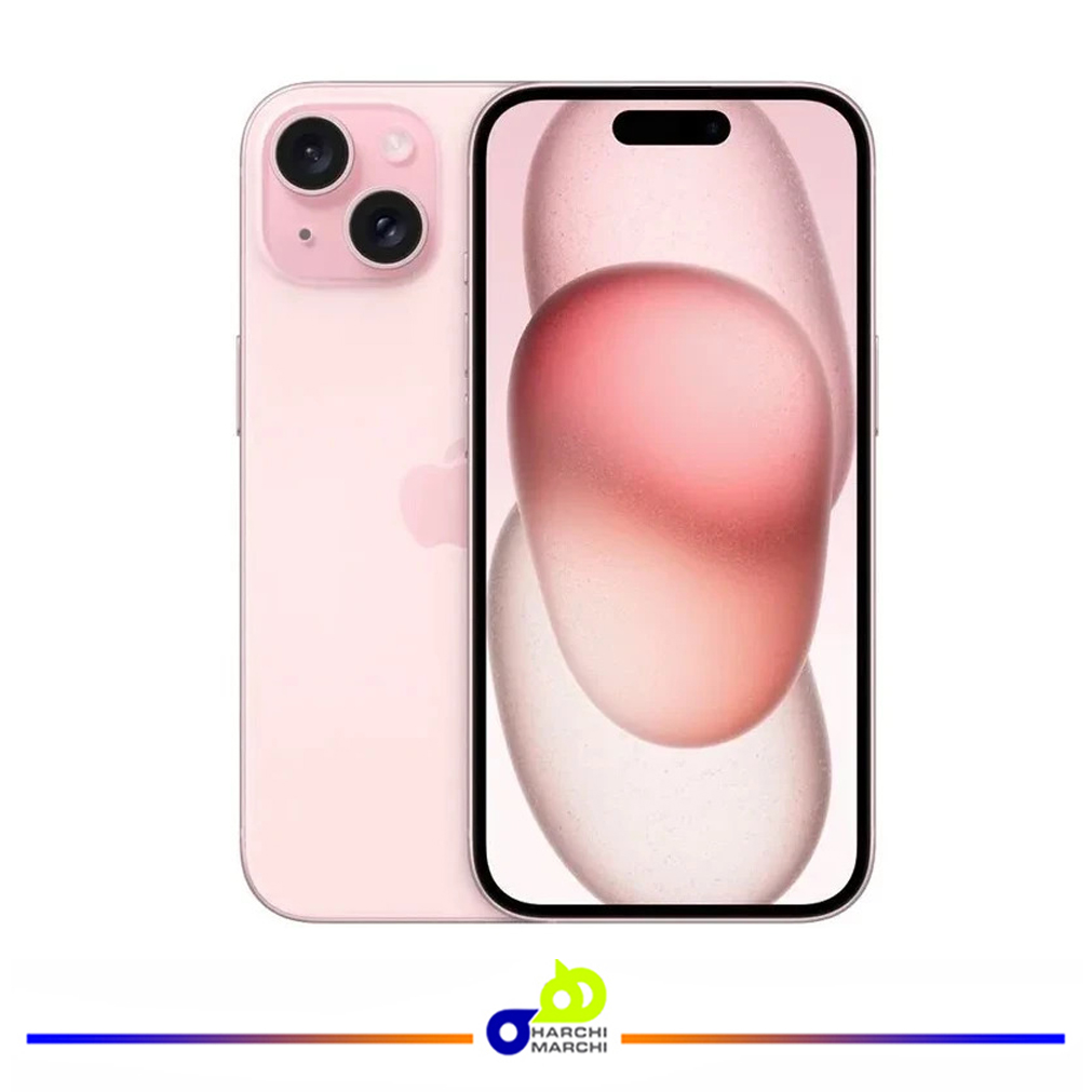 گوشی موبایل اپل مدل iPhone 15 تک سیم کارت ظرفیت 128 گیگابایت و رم 6 گیگابایت
