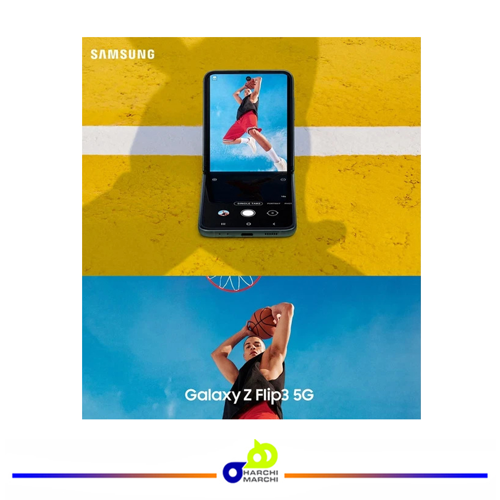 گوشی موبایل سامسونگ مدل Galaxy Z Flip3 5G ظرفیت 256 گیگابایت و رم 8 گیگابایت