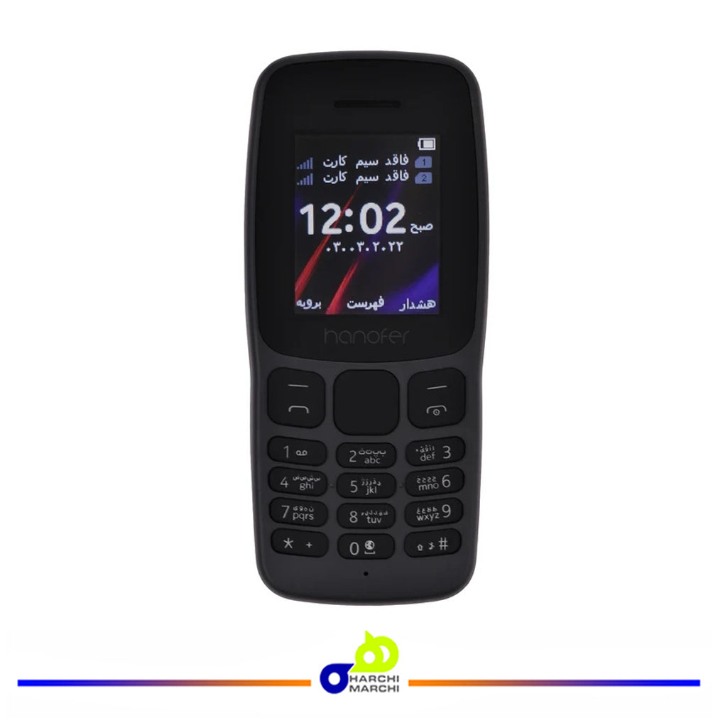 گوشی موبایل هانوفر مدل V6 دو سیم کارت ظرفیت 32 مگابایت