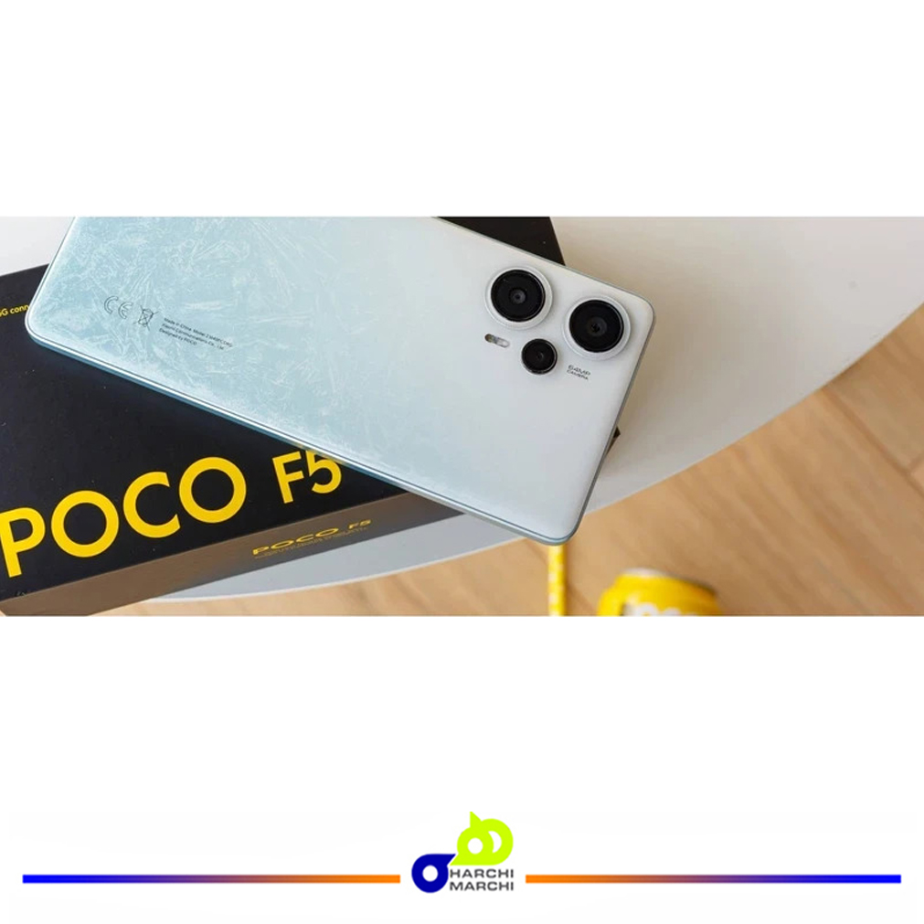 گوشی موبایل شیائومی مدل Poco F5 5G دو سیم کارت ظرفیت 256 گیگابایت و رم 12 گیگابایت - گلوبال