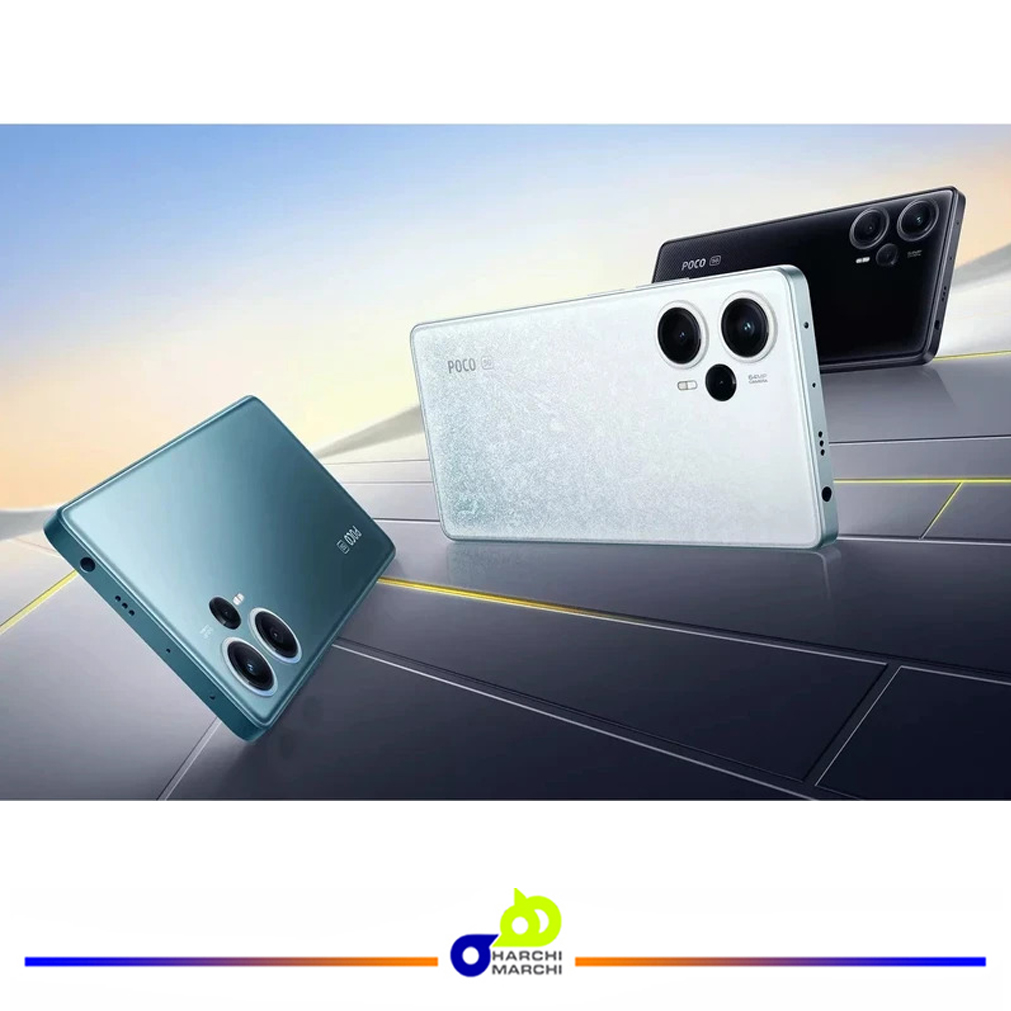 گوشی موبایل شیائومی مدل Poco F5 5G دو سیم کارت ظرفیت 256 گیگابایت و رم 12 گیگابایت - گلوبال