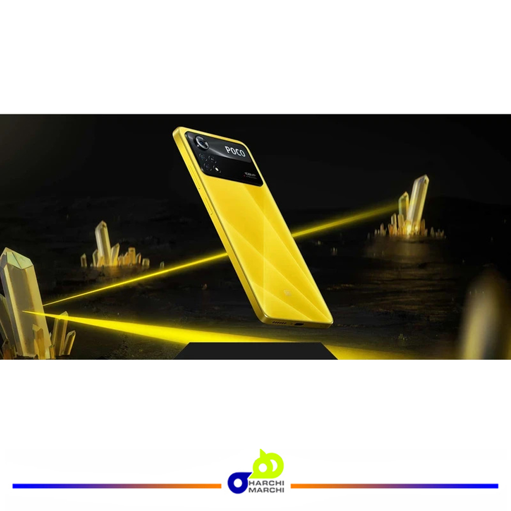 گوشی موبایل شیائومی مدل Poco X4 Pro 5G 2201116PG دو سیم کارت ظرفیت 128 گیگابایت و رم 6 گیگابایت
