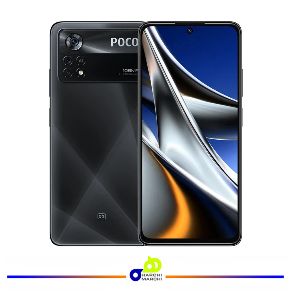 گوشی موبایل شیائومی مدل Poco X4 Pro 5G 2201116PG دو سیم کارت ظرفیت 128 گیگابایت و رم 6 گیگابایت