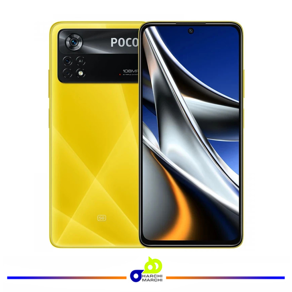 گوشی موبایل شیائومی مدل Poco X4 Pro 5G 2201116PG دو سیم کارت ظرفیت 256 گیگابایت و رم 8 گیگابایت