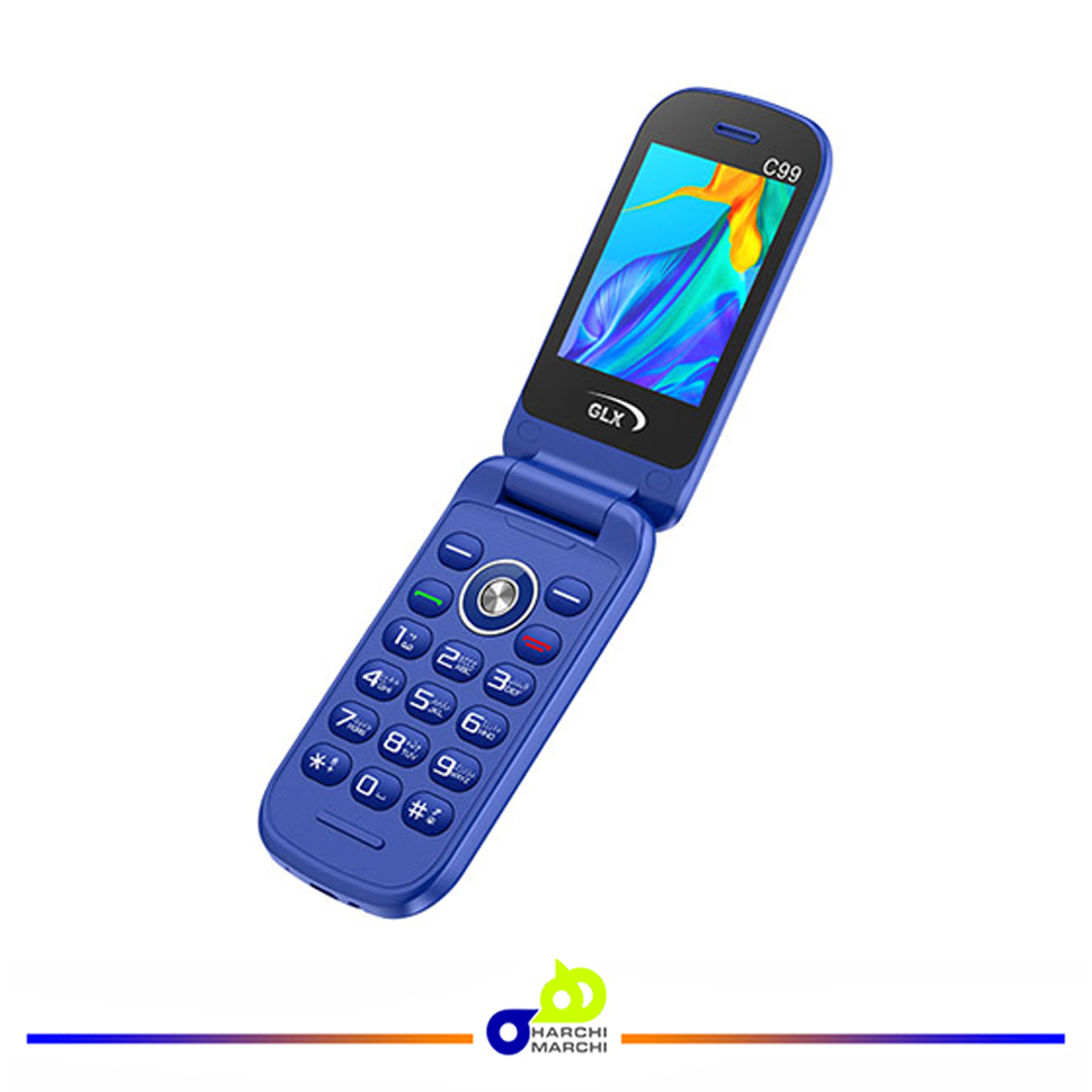 گوشی موبایل جی ال ایکس مدل C99 دو سیم کارت ظرفیت 32 مگابایت
