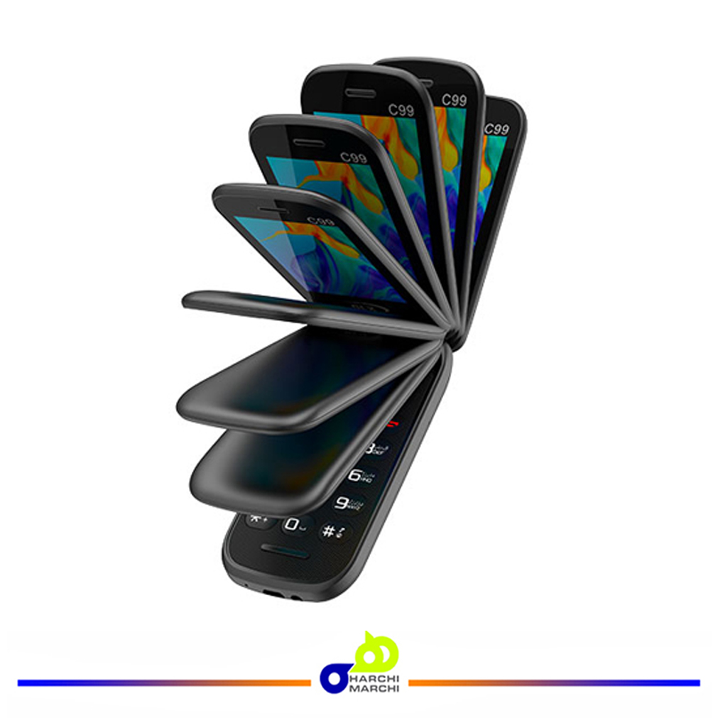 گوشی موبایل جی ال ایکس مدل C99 دو سیم کارت ظرفیت 32 مگابایت