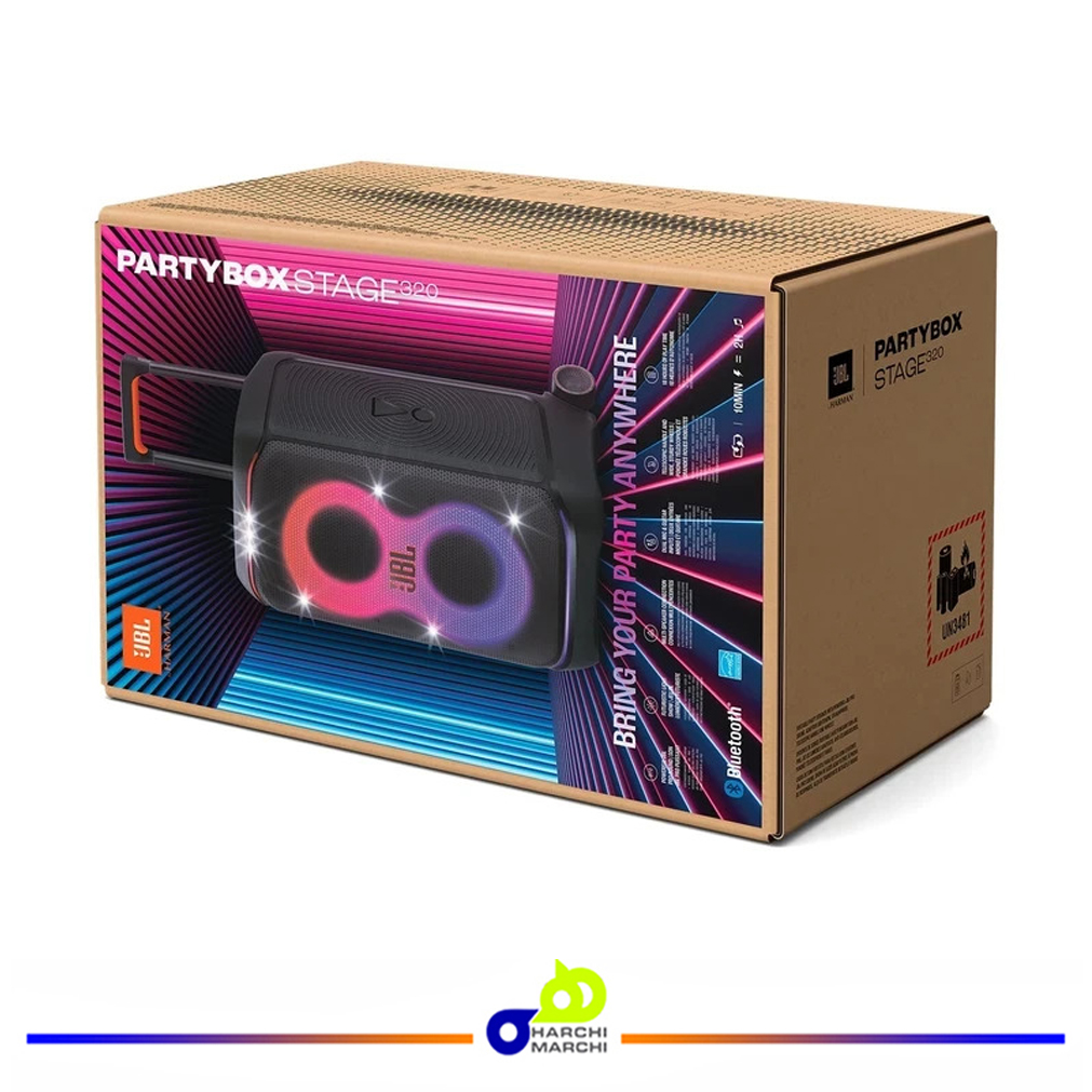 اسپیکر بلوتوثی جی بی ال مدل Partybox Stage 320