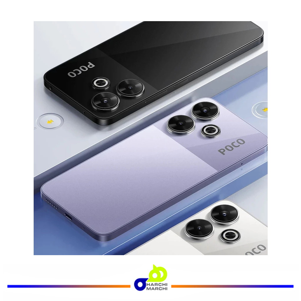گوشی موبایل شیائومی مدل Poco M6 4G دو سیم کارت ظرفیت 256 گیگابایت و رم 8 گیگابایت