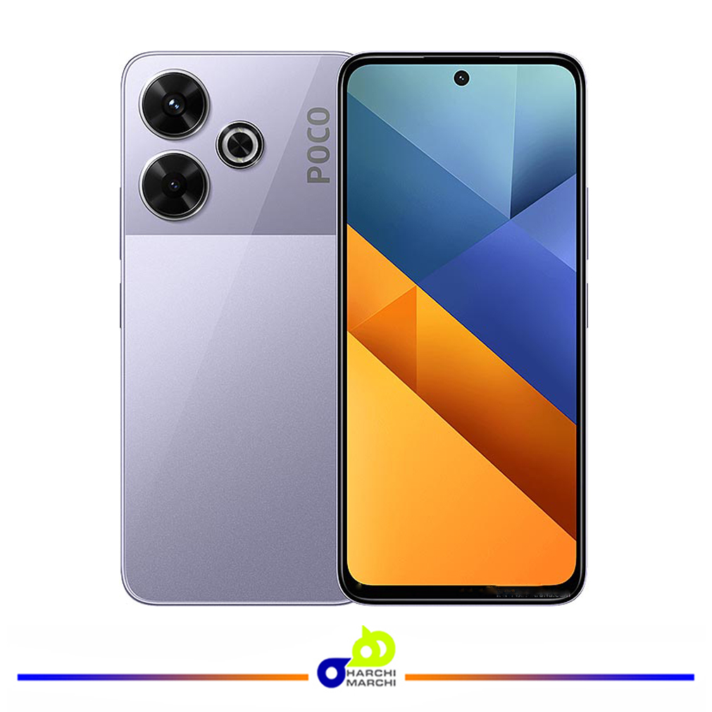 گوشی موبایل شیائومی مدل Poco M6 4G دو سیم کارت ظرفیت 256 گیگابایت و رم 8 گیگابایت