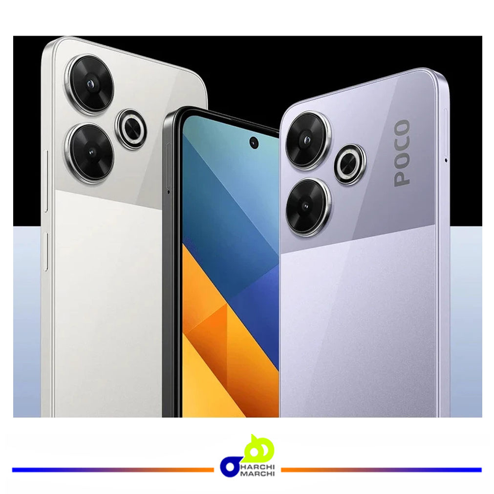 گوشی موبایل شیائومی مدل Poco M6 4G دو سیم کارت ظرفیت 256 گیگابایت و رم 8 گیگابایت