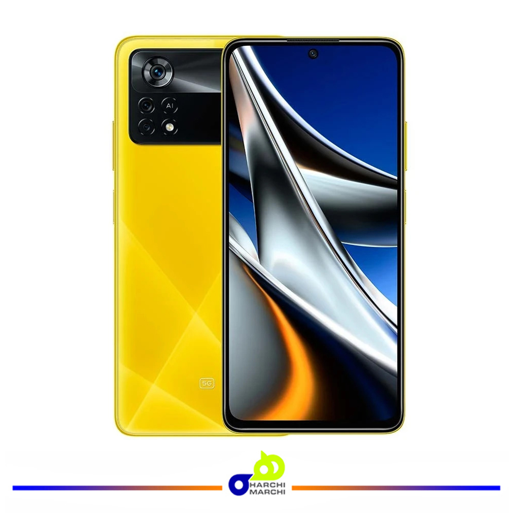 گوشی موبایل شیائومی مدل Poco X4 Pro 5G 2201116PG دو سیم کارت ظرفیت 128 گیگابایت و رم 6 گیگابایت