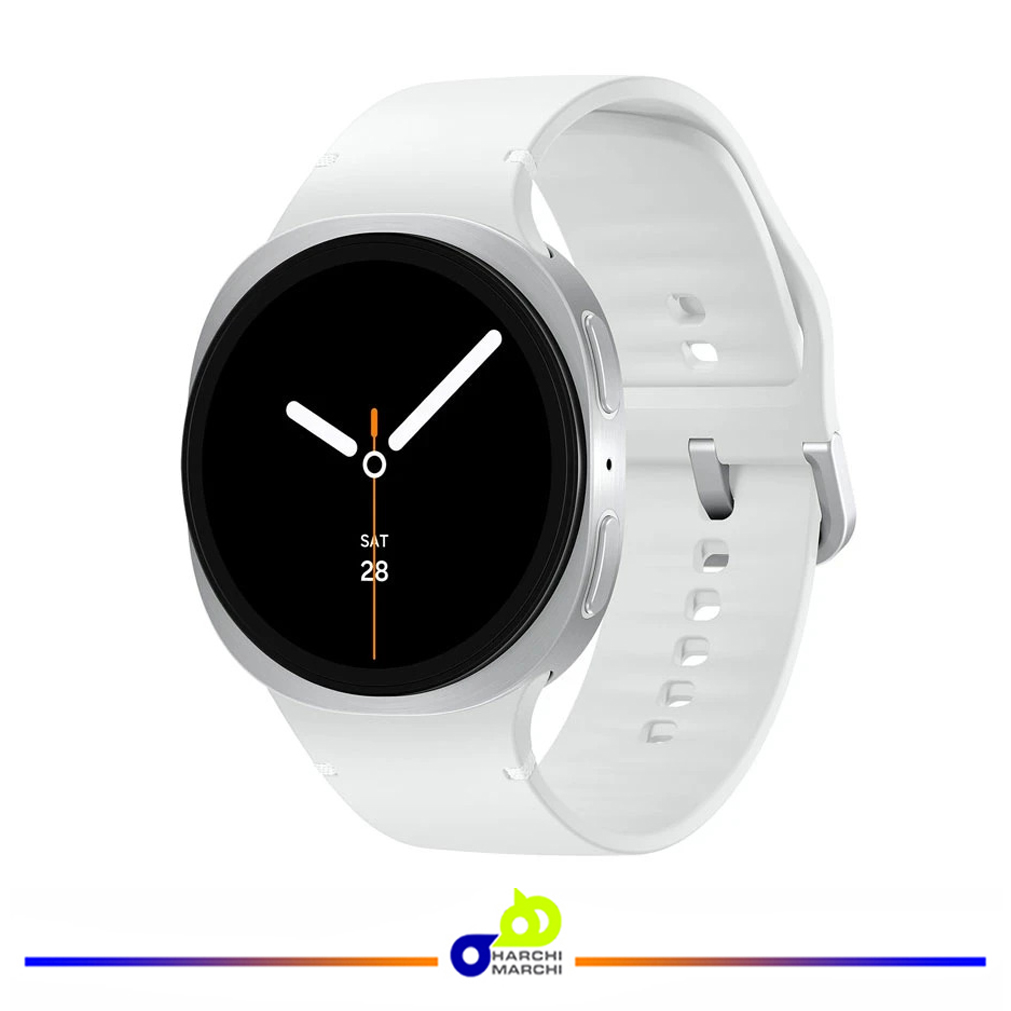 ساعت هوشمند 40 میلی‌متری سامسونگ مدل Galaxy Watch 8 با بند پلاستیکی
