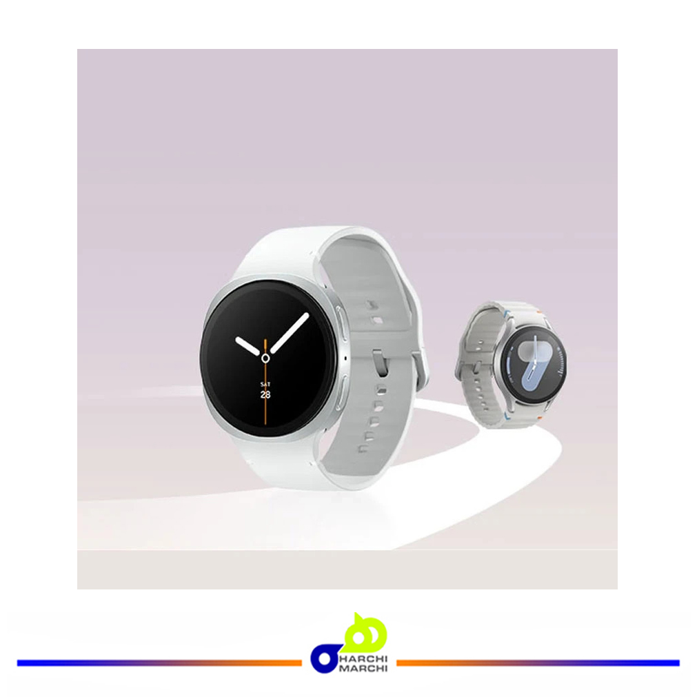 ساعت هوشمند 40 میلی‌متری سامسونگ مدل Galaxy Watch 8 با بند پلاستیکی