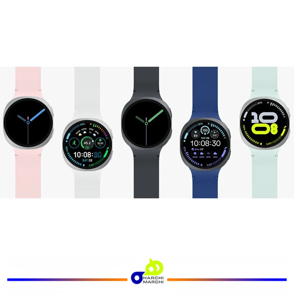 ساعت هوشمند 40 میلی‌متری سامسونگ مدل Galaxy Watch 8 با بند پلاستیکی