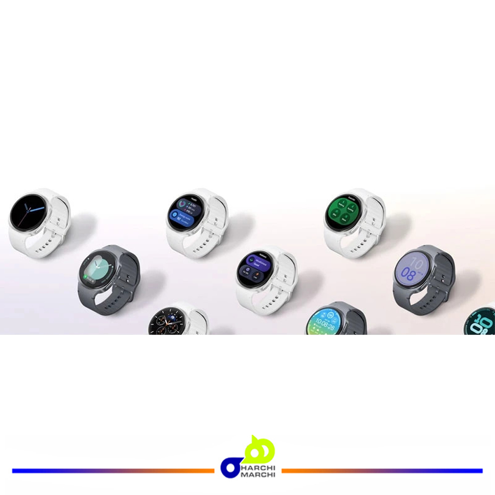 ساعت هوشمند 40 میلی‌متری سامسونگ مدل Galaxy Watch 8 با بند پلاستیکی