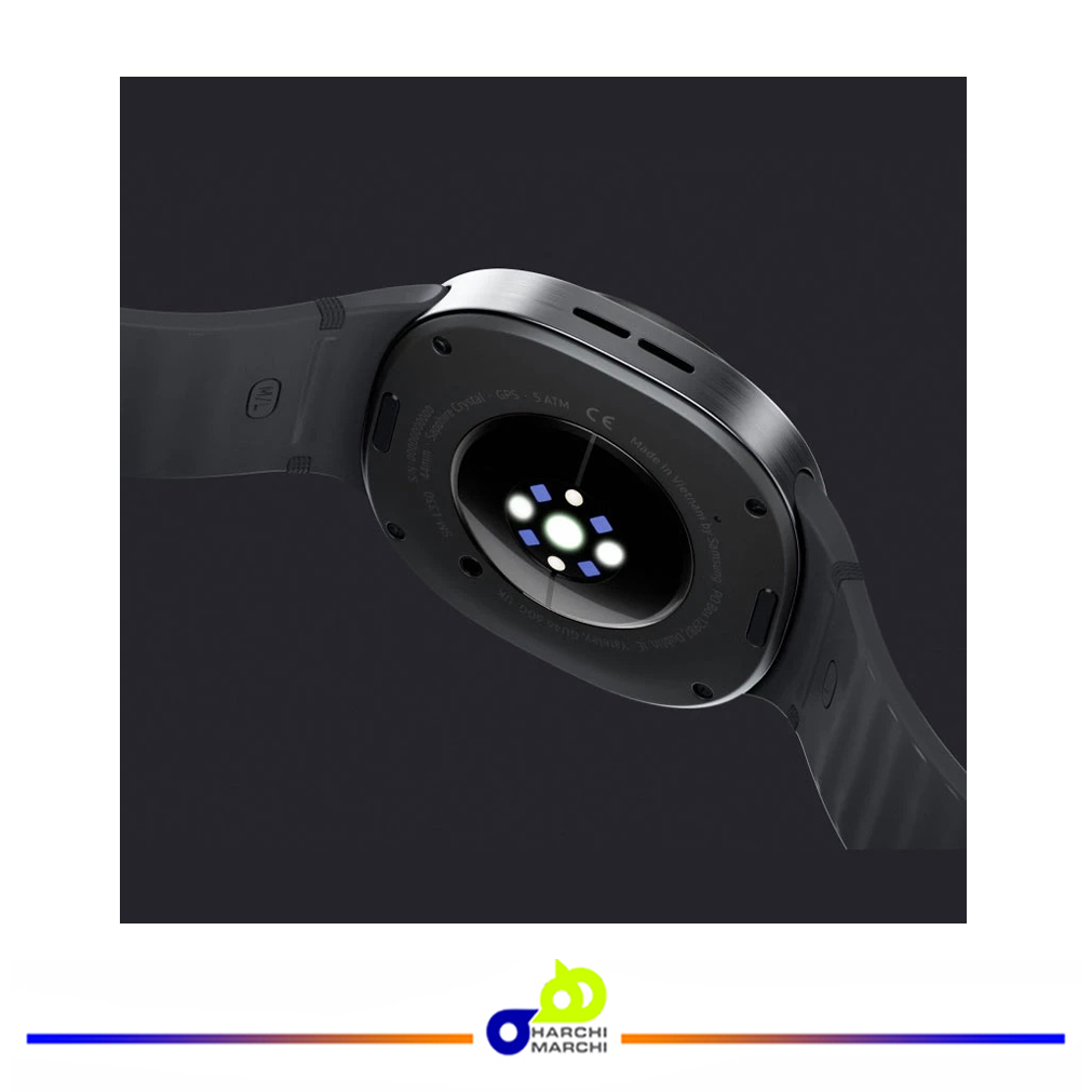 ساعت هوشمند 40 میلی‌متری سامسونگ مدل Galaxy Watch 8 با بند پلاستیکی