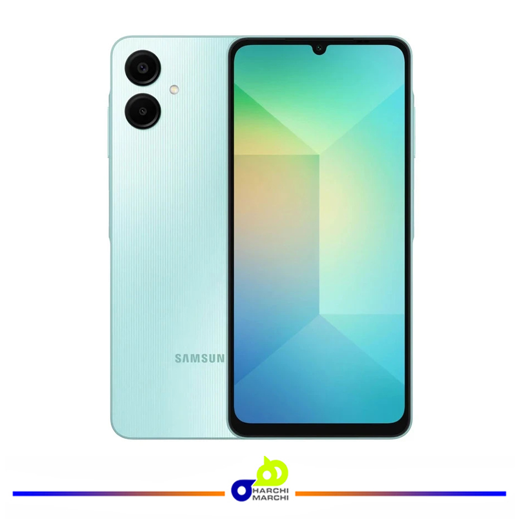 گوشی موبایل سامسونگ مدل Galaxy A06 دو سیم کارت ظرفیت 128گیگابایت و رم 6 گیگابایت